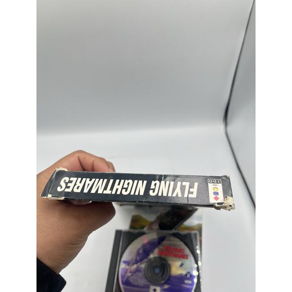 Flying Nightmares 3DO OVP Longbox With Game & Manual - Picture 13 of 13